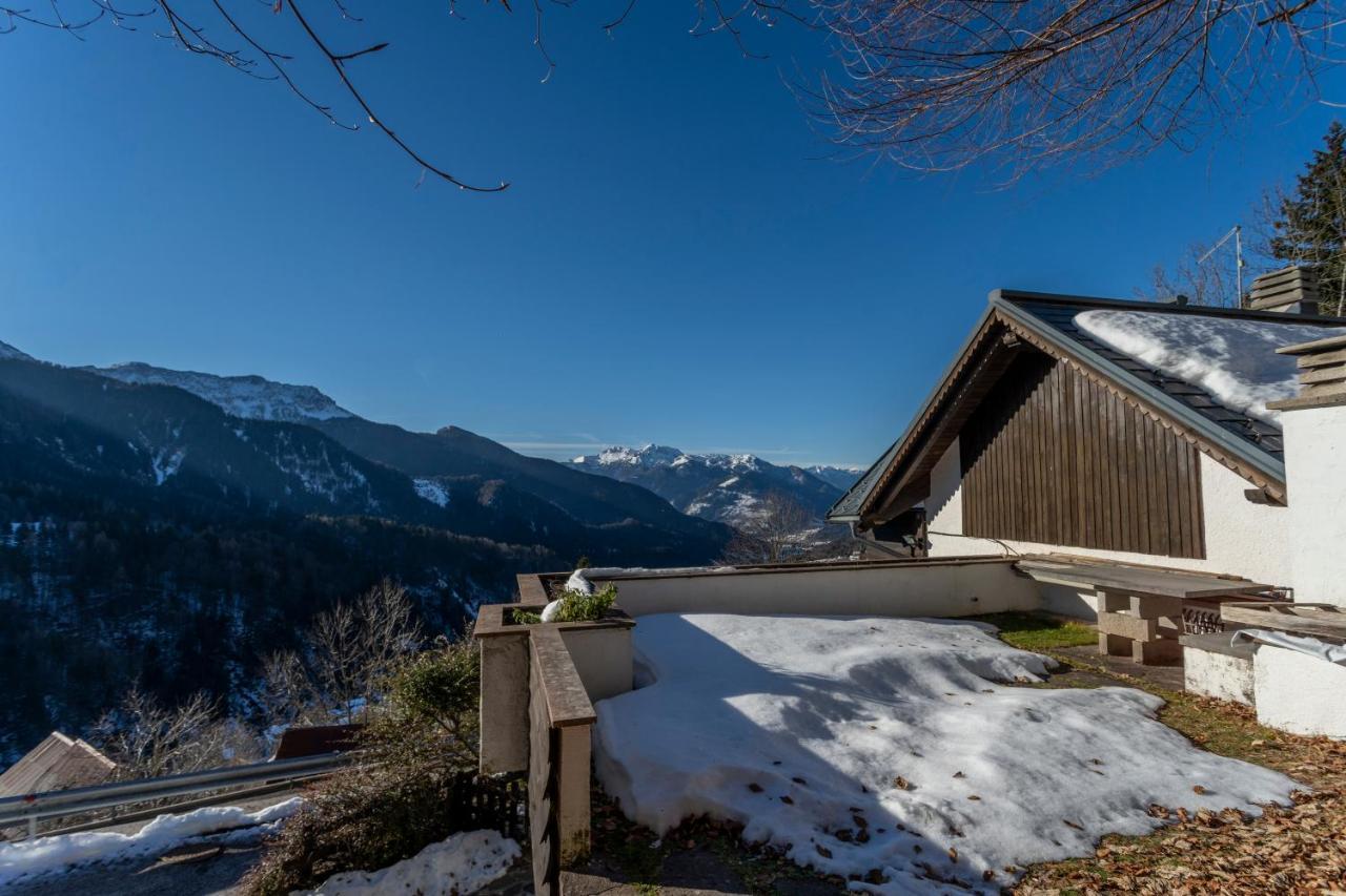 Вилла Panoramic House Carnia - Mountain View Apt With Parking And Terraces Ligosullo Экстерьер фото